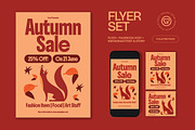 Autumn Sale Flyer, a Flyer Template by graphicook (Thumbnail 1 of 3)