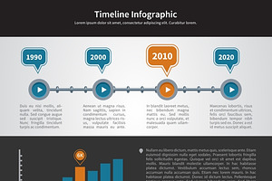 Simple Timeline Inforgraphic