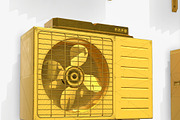 Sci-fi Air conditiong PBR, an Object 3D Model by Daniel Mikulik (Thumbnail 13 of 20)