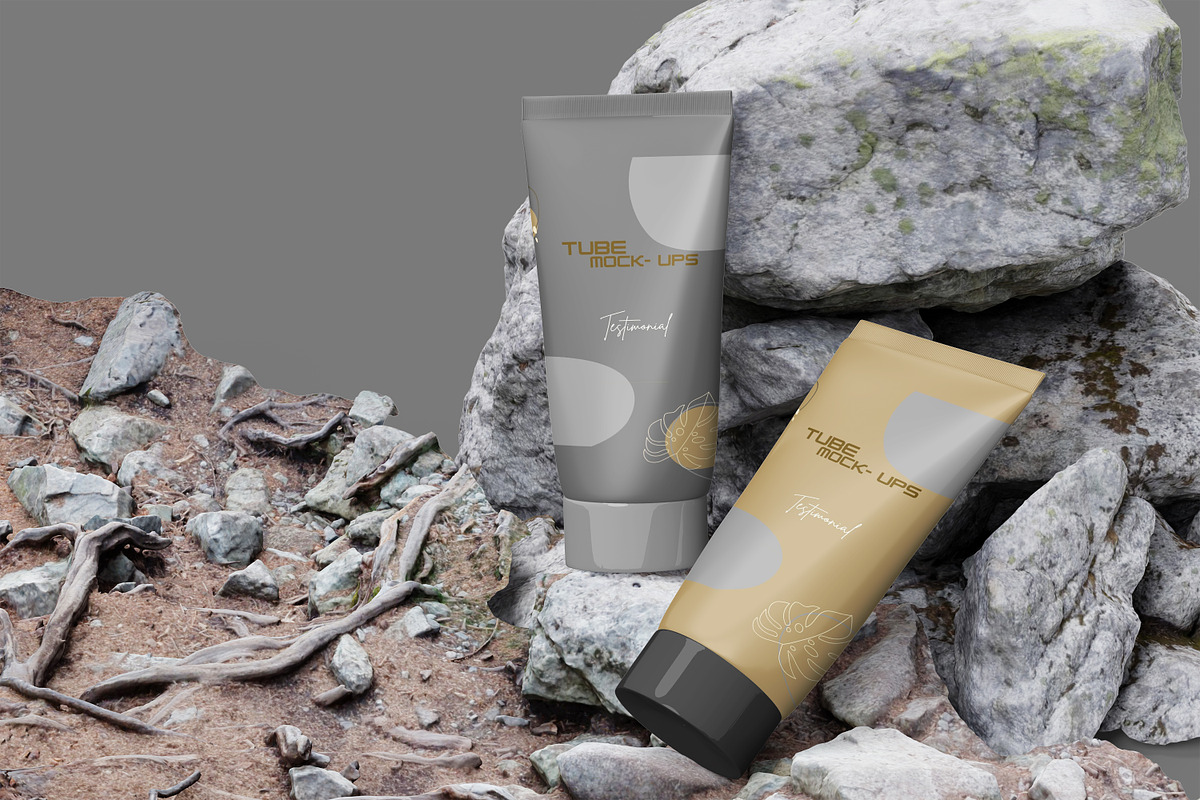 COSMETIC TUBE, a Packaging Mockup by kebunmockup (Photo 3 of 5)