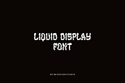 Oraskot - Liquid Display Font, a Handwritten Font by QR Design Studio (Thumbnail 2 of 8)