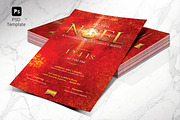 Christmas Concert Flyer Photoshop, a Flyer Template by Godserv Designs (Thumbnail 1 of 9)