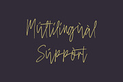 Thomstamp, a Script Font by LetterStock (Thumbnail 5 of 6)