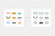 Cute Animal Illustrations & Patterns, a Pattern Graphic by AllNikArt (Thumbnail 10 of 15)