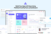 MatDash Vuetify Nuxt Admin Template, a Templates & Theme by AdminMart (Thumbnail 2 of 15)