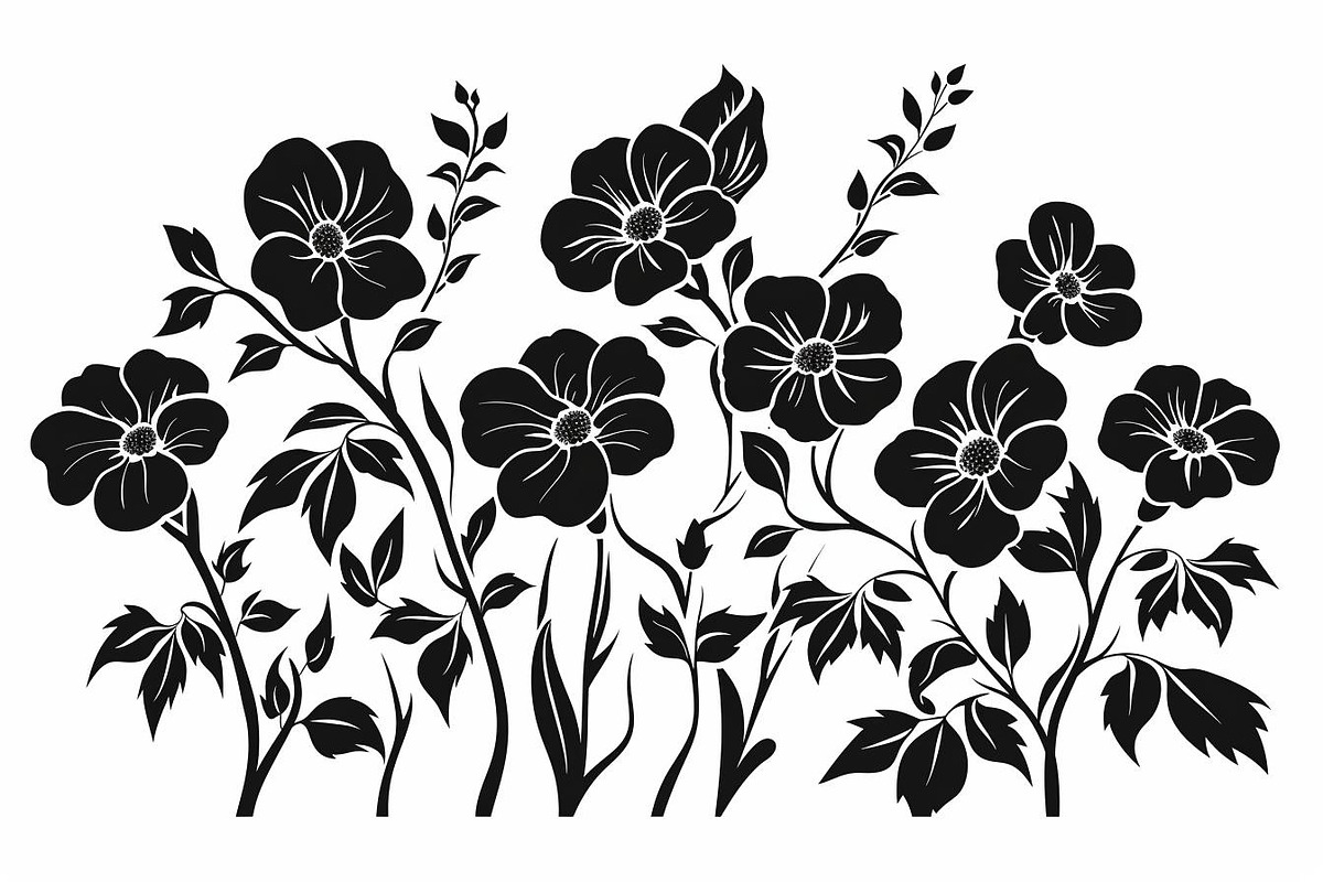 Floral Frame Border Laser Cut Bundle, a Graphic by balal (Photo 2 of 11)