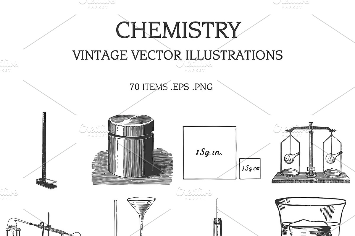Vintage Vector Illustrations Bundle, a Food Illustration by TheBlackPixelCo (Photo 12 of 17)