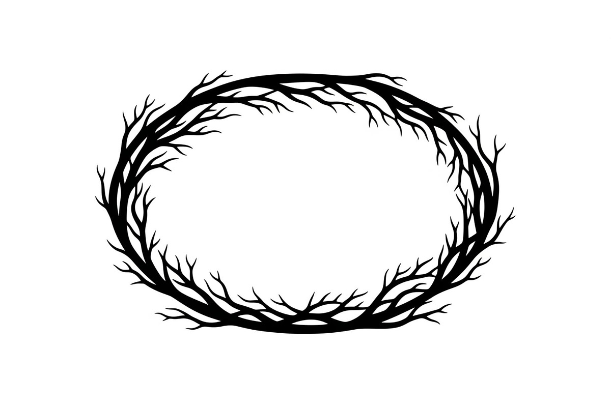 Hand Drawn Oval Scribble Frames, an Illustration by Gfx_Store (Photo 50 of 51)