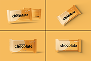 Chocolate Bar Packaging Mockups, a Packaging Mockup by Xtrahive (Thumbnail 1 of 5)