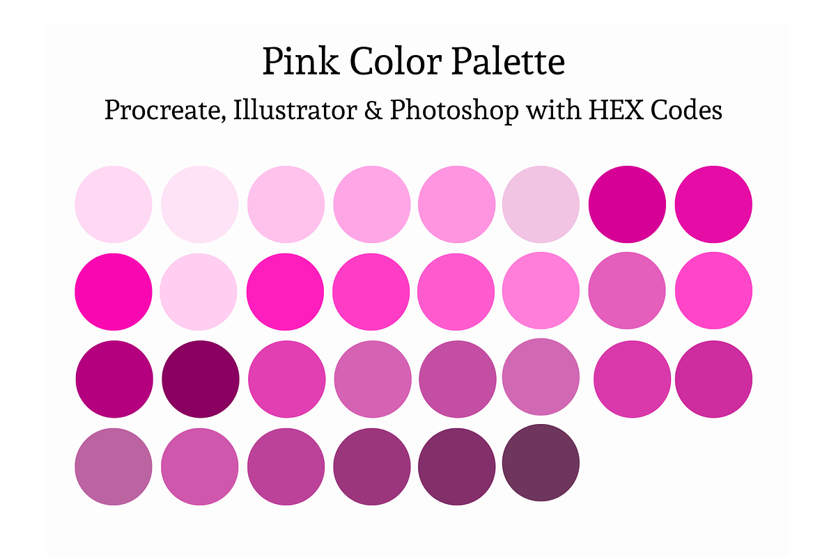 Color Palettes Procreate Illustrator, a Palette Add-On by Atelier Fem (Photo 7 of 12)
