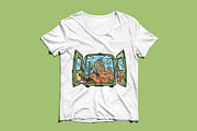 Desert landscape in the car, a Person Illustration by gunaonedesign (Thumbnail 4 of 5)