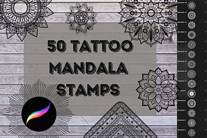 ProCreate Mandala Stamp Bundle