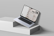 MacBook Pro 16 Mockup, a Mac Mockup by graphicpages (Thumbnail 12 of 15)