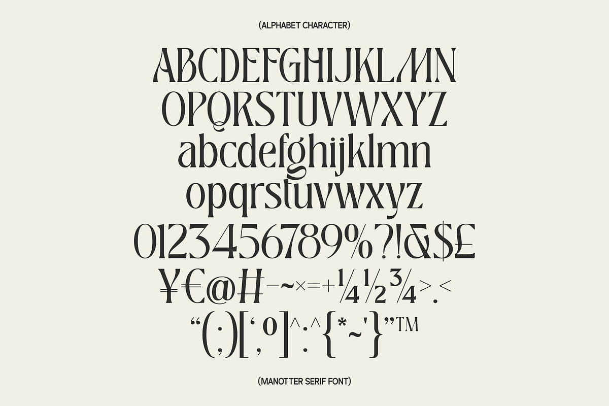 Manottèr – High Contrast Serif, a Serif Font by dealitastudio (Photo 6 of 7)