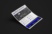 Recording Music Studio / Label Flyer, a Flyer Template by vinyljunkie (Thumbnail 3 of 4)