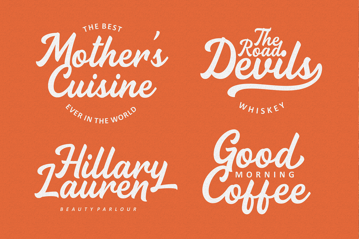 Crockotten Script - Food & Branding preview 6