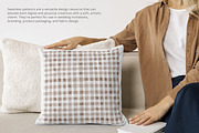 brown gingham seamless pattern, a Pattern Graphic by Pink Studio Art (Thumbnail 4 of 5)