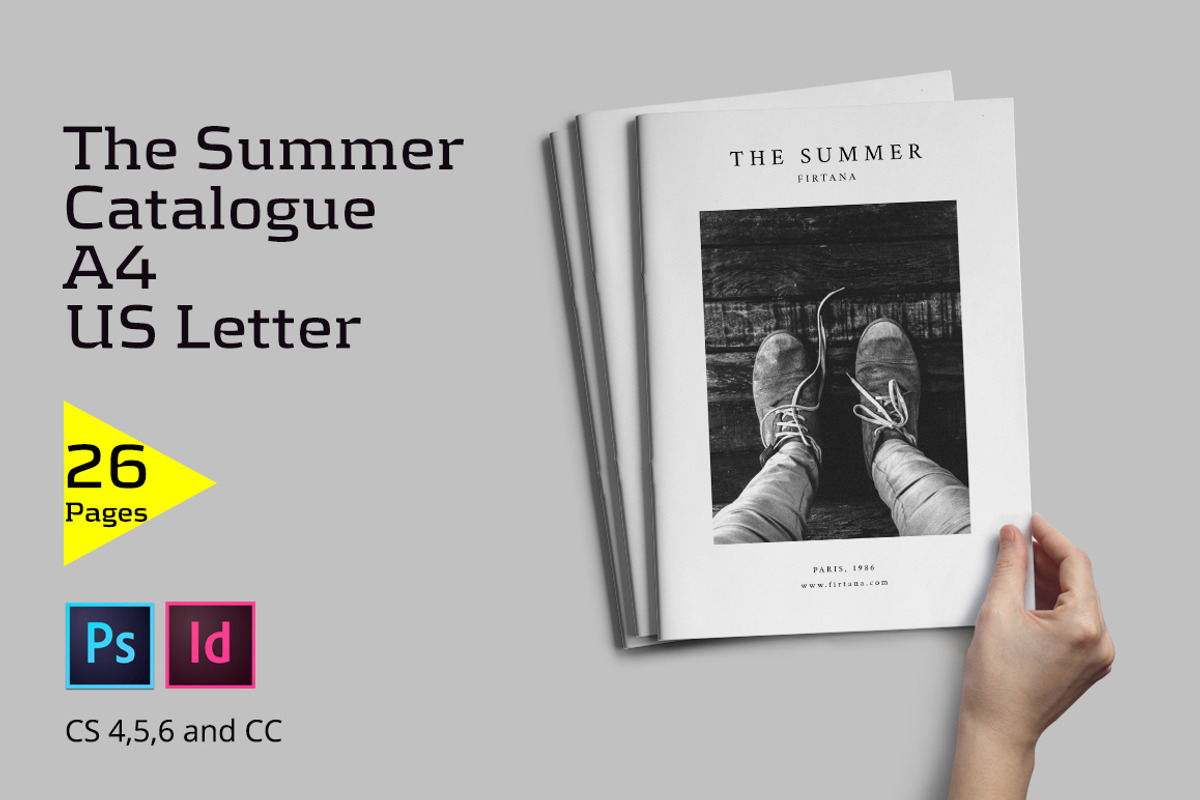 The Summer Catalogue, a Brochure Template by Firtana (Photo 1 of 13)