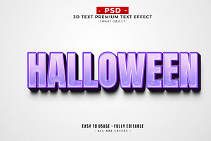 Spooky halloween text effect with, a Layer Style Add-On by Md Jahidul99