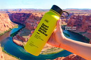 Sport Water Bottle Mockup, a Cups & Container Mockup by Elite Mockups (Thumbnail 1 of 3)
