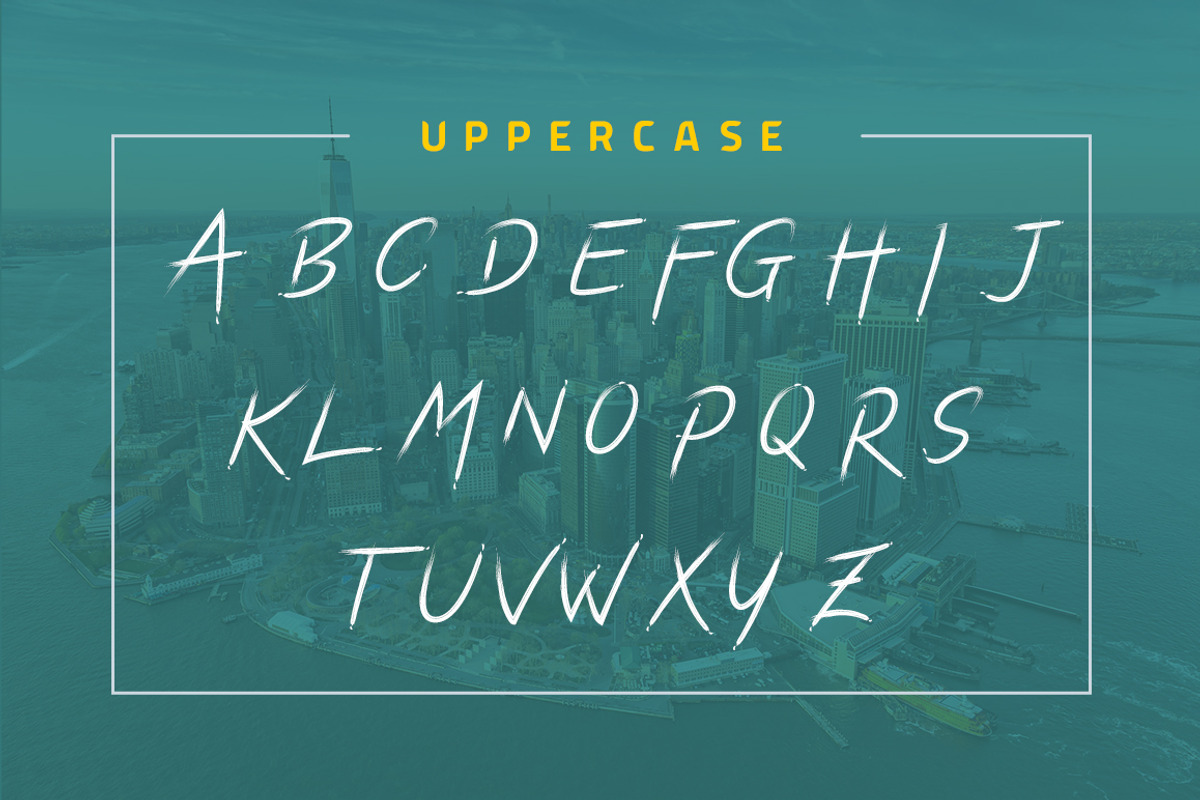 Dark Od Script Font preview 8