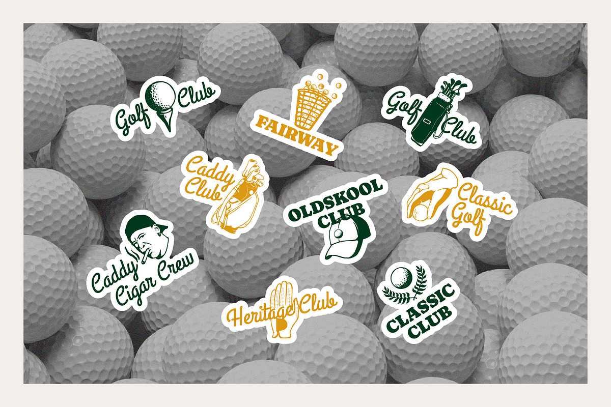 Golf Vintage Graphic, a Sport Illustration by Skilline Supply Co. (Photo 11 of 12)