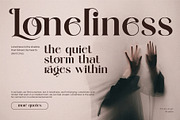 Belina Ramore Elegant Serif, a Serif Font by Perfectype (Thumbnail 6 of 9)