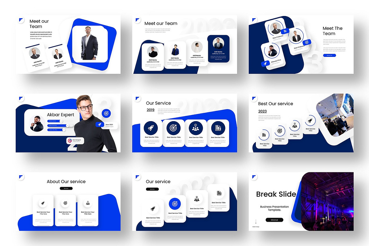 Akbar – Business Keynote Template, a Presentation Template by Dens Creative Studio (Photo 3 of 6)