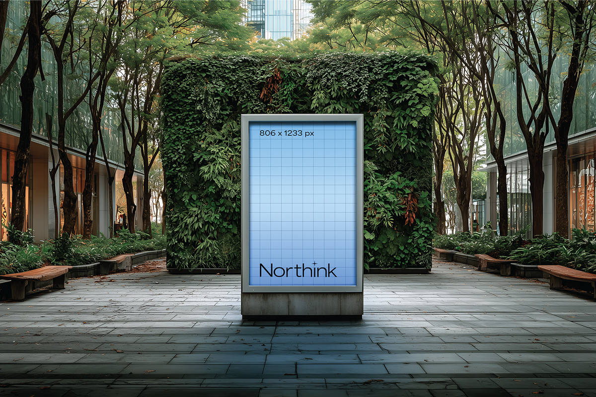 Urban Garden Digital Screen Mockup, a Mockup by Northink (Photo 2 of 2)