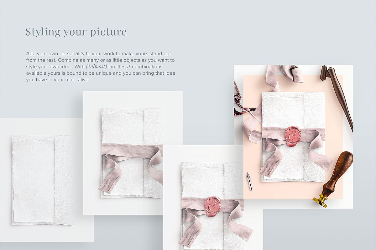 Wedding Mockup Scene Creator Bundle, a Product Mockup by Custom Scene (Photo 5 of 27)