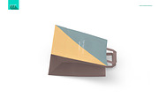 Paper Bags 2 Mock-up, a Packaging Mockup by BlackMocca (Thumbnail 6 of 8)