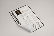 Modern Resume Cover Letter Template, a Resume Template by PixelStudio (Thumbnail 3 of 4)