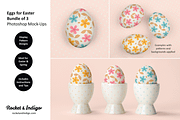 Eggs for Easter Bundle of 3 Mock-Ups, a Cups & Container Mockup by Rocket & Indigo (Thumbnail 1 of 7)