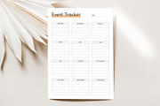 Event Tracker, a Stationery Template by DesignDevisers (Thumbnail 3 of 10)