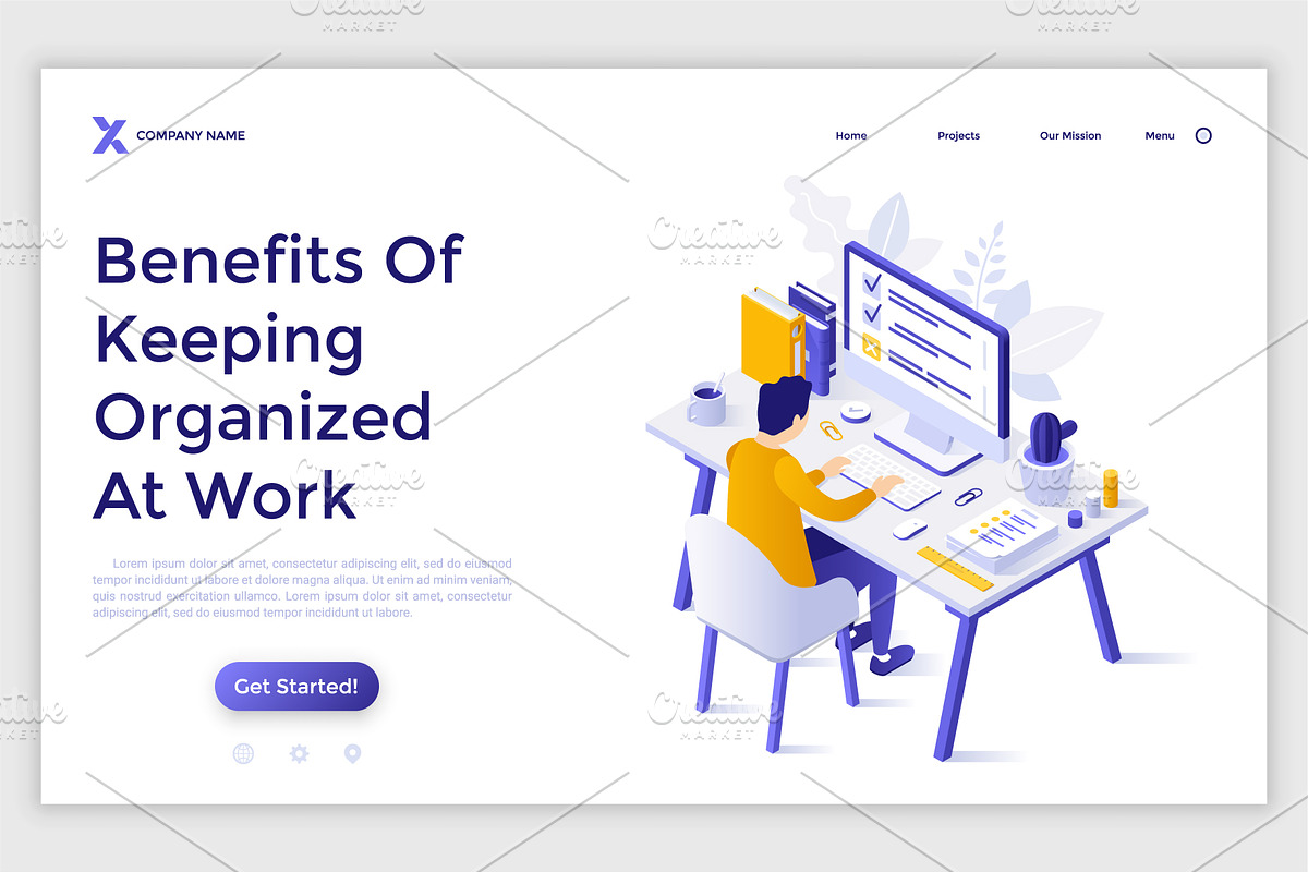 Isometric Solutions Mini. Part 17, a Templates & Theme by Andrew Kras Design (Photo 9 of 11)
