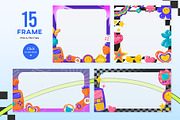Retro Sparkle Y2K Watercolor, an Object Illustration by CreativeValuation (Thumbnail 4 of 13)