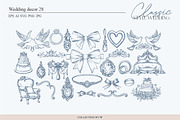 Classic Style Wedding, an Object Graphic by Collection by VY (Thumbnail 3 of 15)