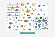 Big sea adventure - watercolor set, an Animal Illustration by Cute And Wild (Thumbnail 7 of 7)