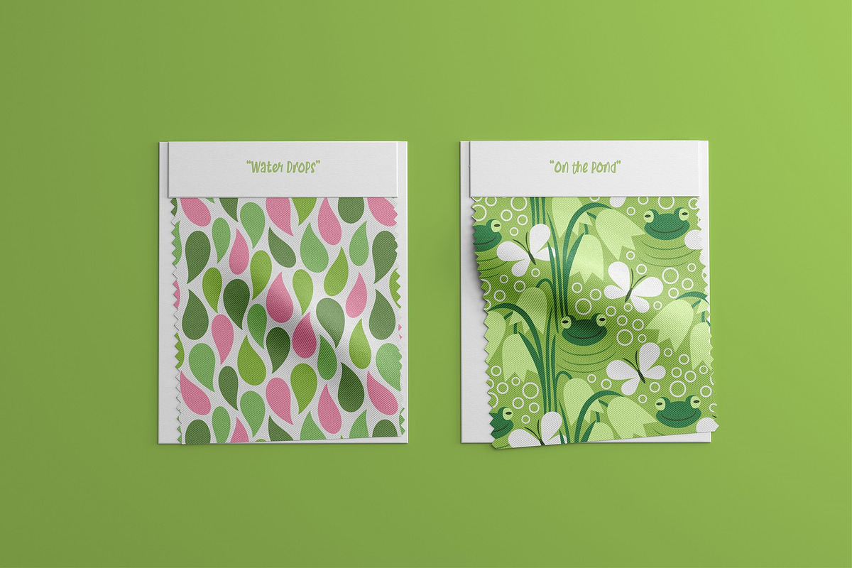 The frogs are on the pond, a Pattern Graphic by MarynArts (Photo 4 of 5)