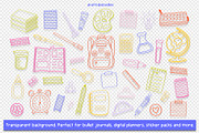 Back to School Clipart and Patterns, an Education Illustration by Drafts n Doodles (Thumbnail 5 of 14)