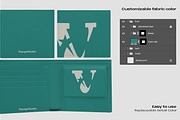Leather wallet mockup, an Apparel Mockup by Voyage Studio (Thumbnail 3 of 3)