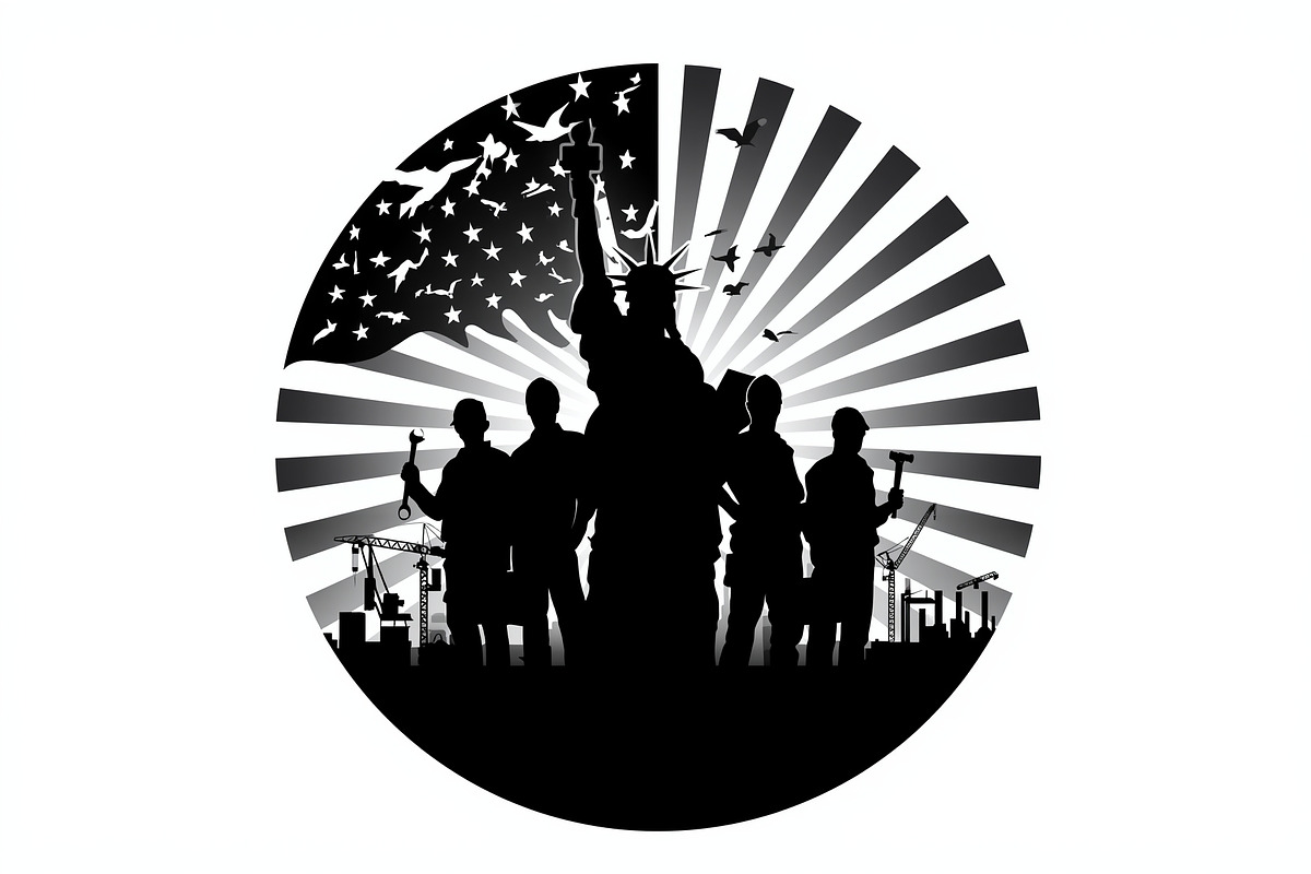 Labor Day Builder Pack, an Illustration by hafijul (Photo 6 of 21)