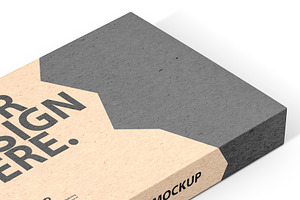 Sliding Gift Box PSD Mockup