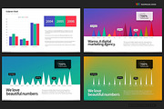 PowerPoint Charts & Graphs, a Presentation Template by Warna Works (Thumbnail 10 of 40)