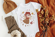 Kids Fairy. Clipart & Patterns, a Seasonal Illustration by Ejevyaka (Thumbnail 4 of 14)