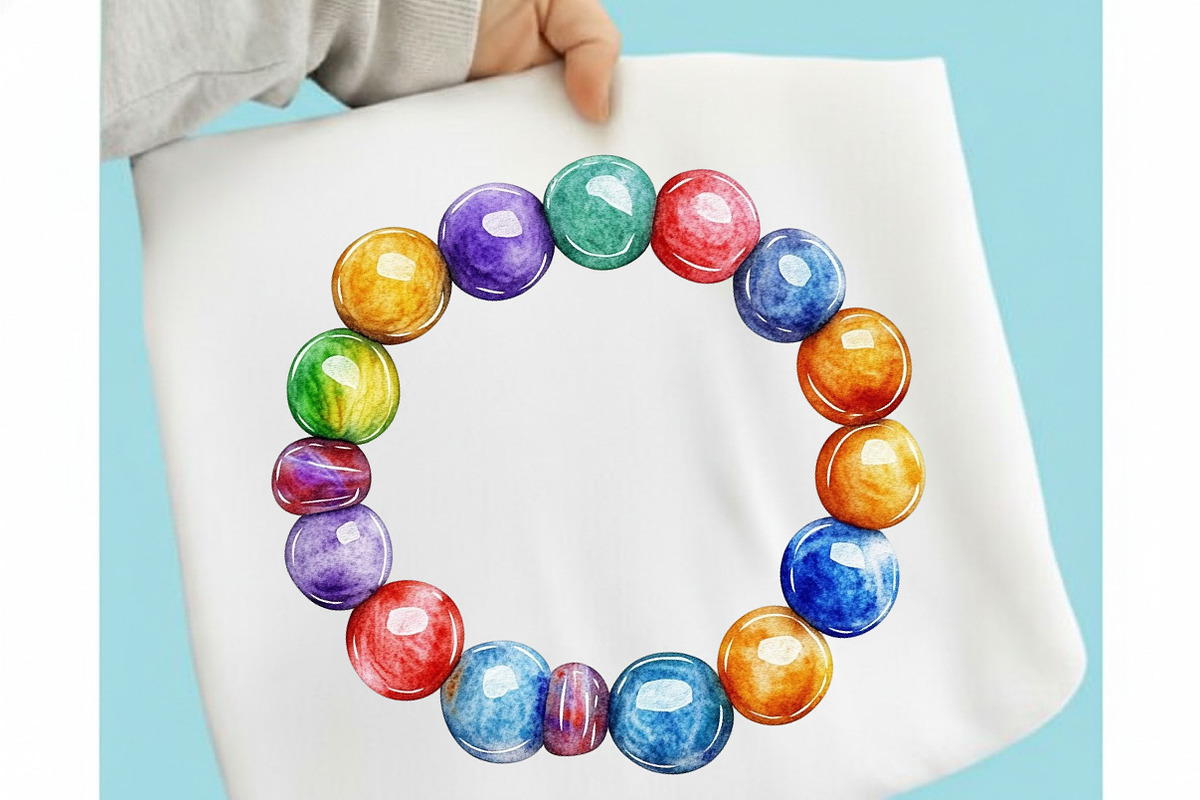 Watercolor 70'S Vibes Clipart, a Seasonal Illustration by designcity5 (Photo 3 of 5)