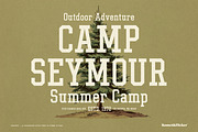 UPSTATE - A Collegiate Style Font, a Slab Serif Font by Komet & Flicker (Thumbnail 7 of 15)