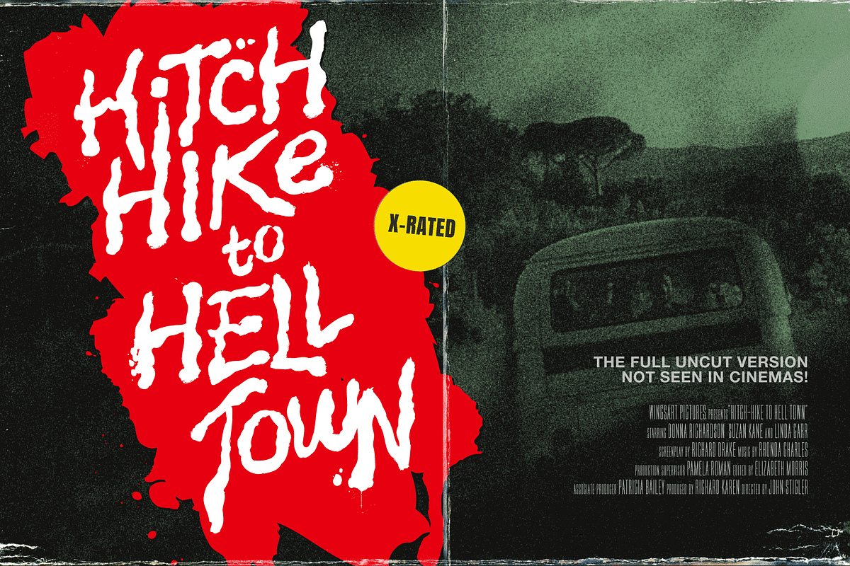 Nightmare Street - Halloween Font, a Font by Wingsart Studio (Photo 6 of 16)