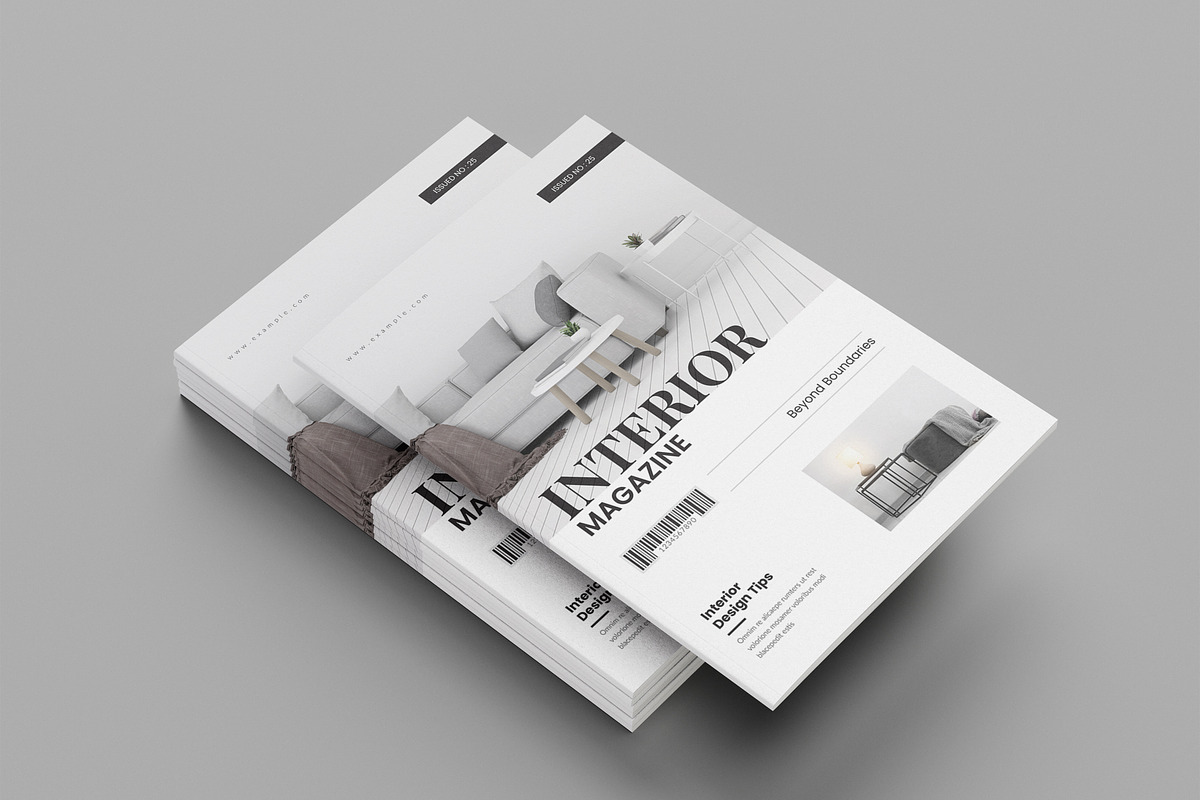 Interior Design Magazine Template, a Magazine Template by NorthPeak (Photo 8 of 9)