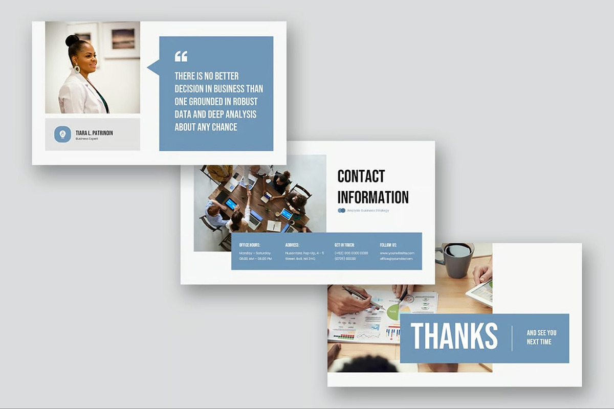 Analysis Business Strategy Keynote, a Presentation Template by Fit-tee (Photo 3 of 10)